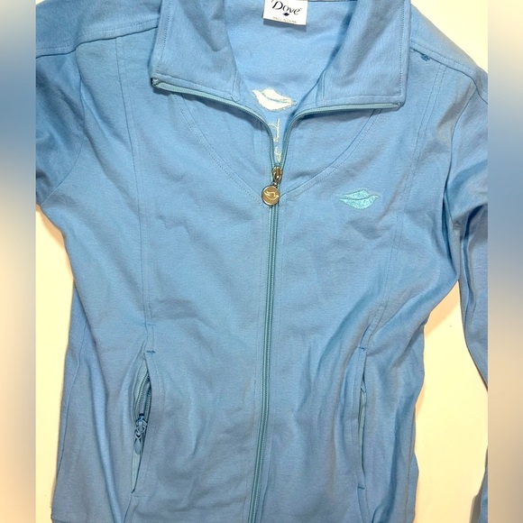 Dove Womans Zip up Sweater With Collar - Picture 4 of 12